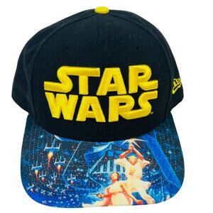 Star Wars Hat Episode IV A New Hope Visor Print Snapback Cap New Era 9Fifty 2017